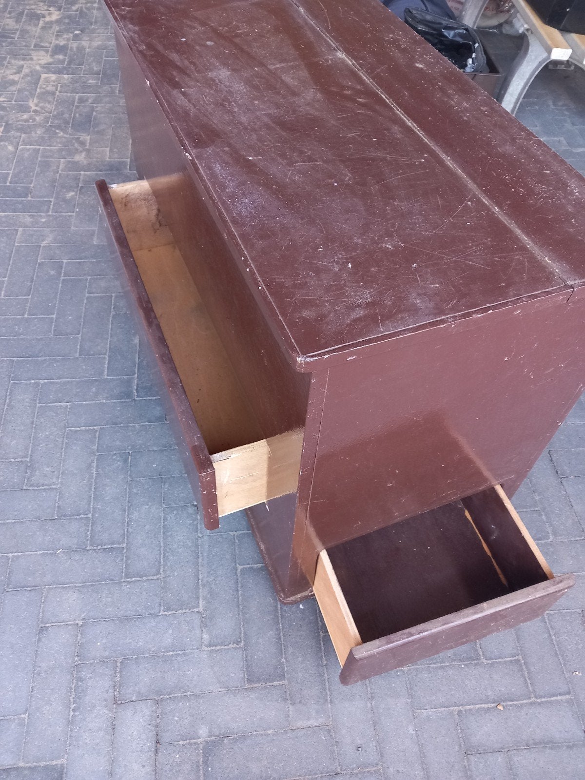 Verrijdbare kist met lades, Ophalen, Minder dan 50 cm, Gebruikt, 1 of 2 laden