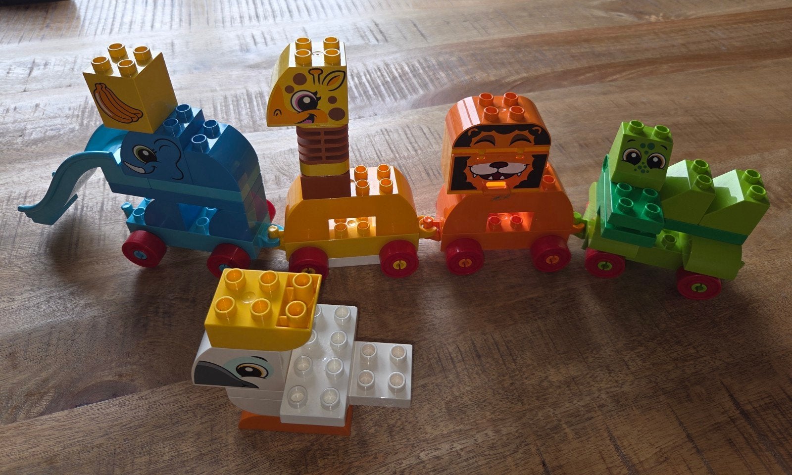DUPLO LEGO Dierentrein, Ophalen of Verzenden, Gebruikt, Overige merken