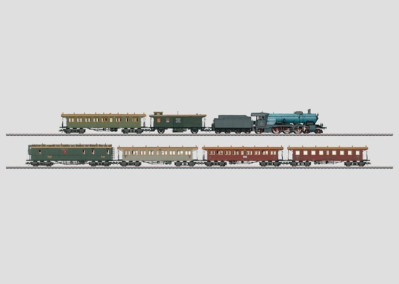 Märklin 26556 6-delige Sneltrein Klasse C – mfx Full Sound, Hobby en Vrije tijd, Modeltreinen | H0, Nieuw, Treinset, Wisselstroom