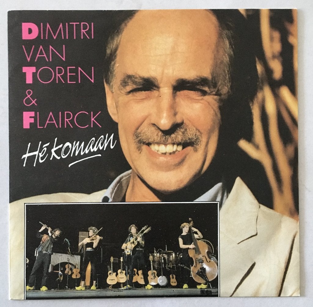 Dimitri Van Toren & Flairck - Hé Komaan, Fotohoes, 7 inch, Ophalen of Verzenden, Zo goed als nieuw