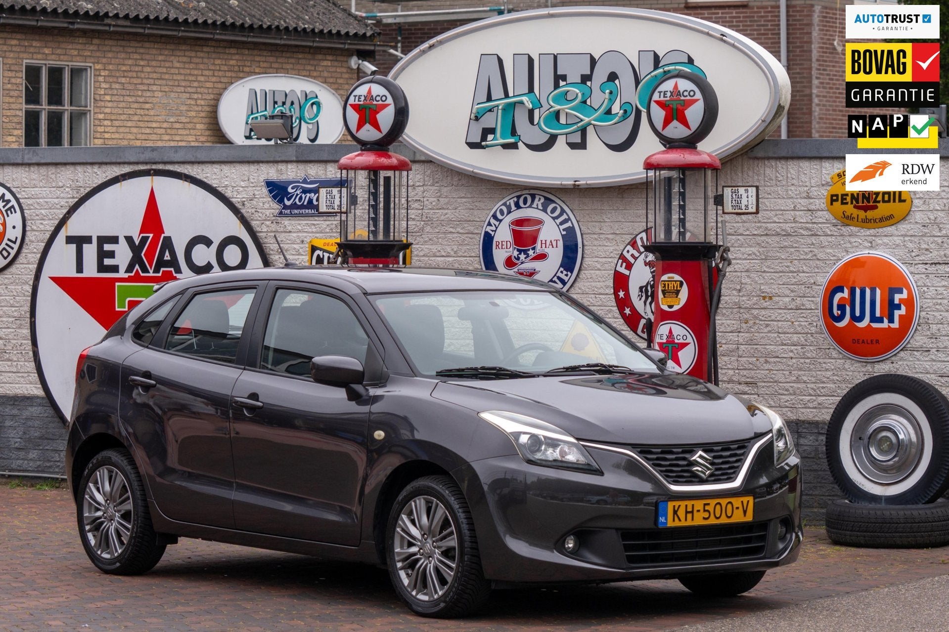 Suzuki Baleno 1.2 Exclusive Automaat 1e Eig. 85.555 km +NAP, Auto's, Suzuki, Dealer onderhouden, Stof, Gebruikt, 4 cilinders