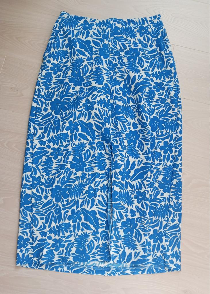 Verin Flower travelstof rok Studio Anneloes, L, Kleding | Dames, Studio Anneloes, Blauw, Maat 42/44 (L), Ophalen of Verzenden