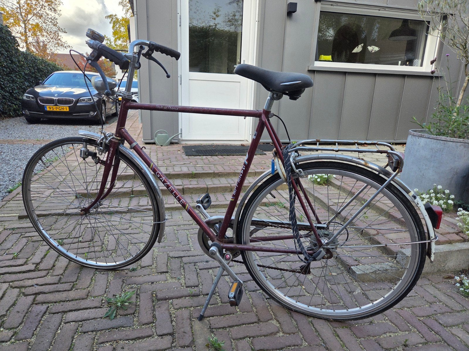 Gazelle Tour de France Retro Fiets - Vintage Model, Ophalen, Gebruikt, Velgrem, Gazelle