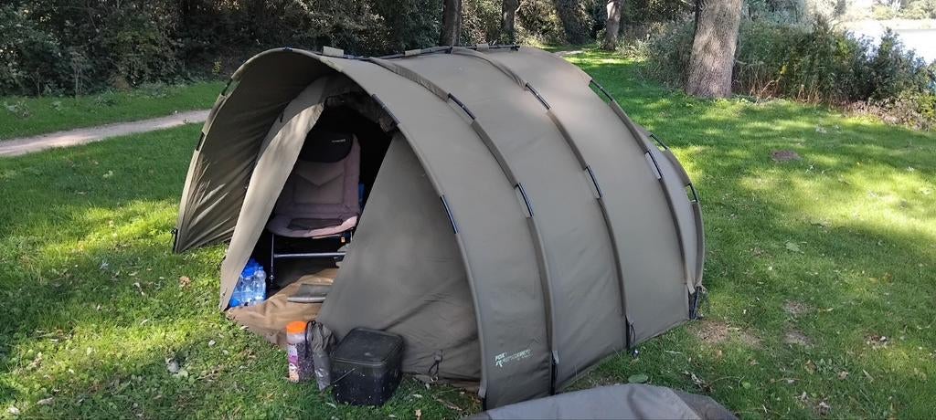 Fox Ranger 2 persoons tent met winterskin en grondzeil, Ophalen of Verzenden, Gebruikt, Tot en met 2