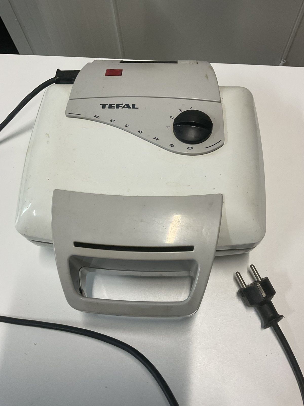 Tefal wafelijzer werkt prima, Ophalen, Uitneembare platen, Gebruikt