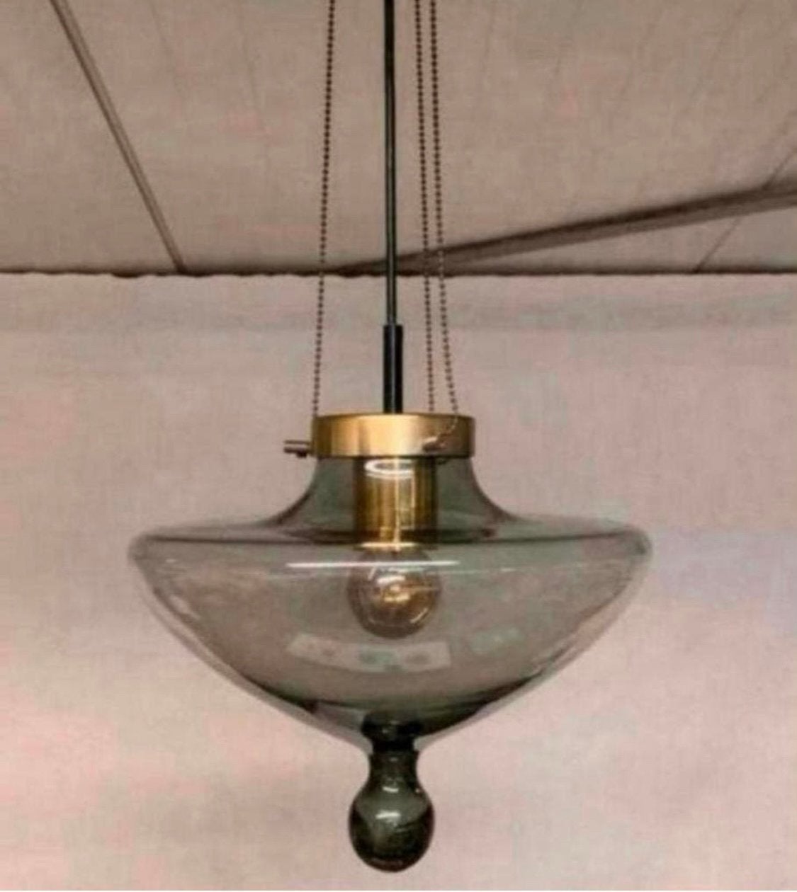 Lamp Hanglamp twee vintage High Chaparral van Raak 1970s., Ophalen of Verzenden