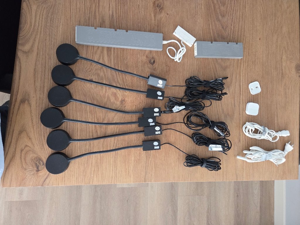 IKEA Ytberg kastverlichting Compleet, Zwart, Draadloos, Overige fittingen, Zo goed als nieuw
