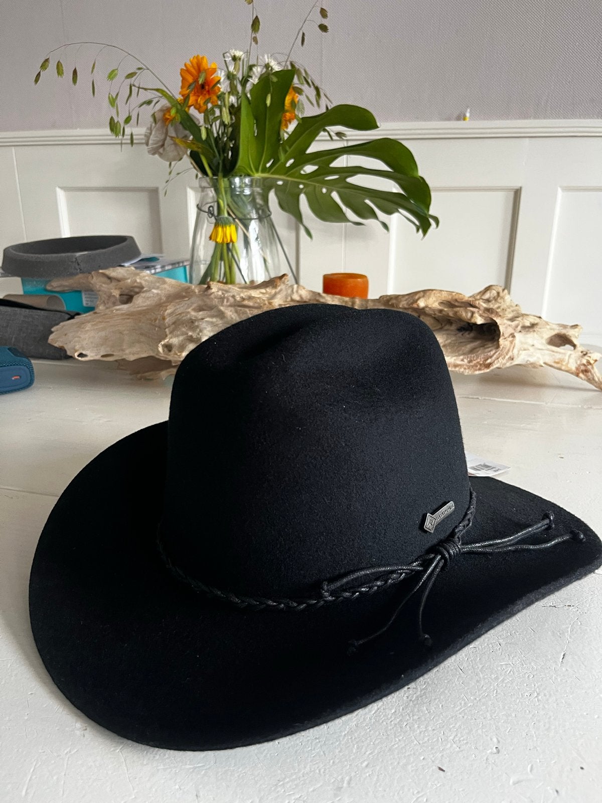 Scippis Bandera Cowboyhoed  Zwart - Nieuw met label, Ophalen of Verzenden, Nieuw, One size fits all, Hoed