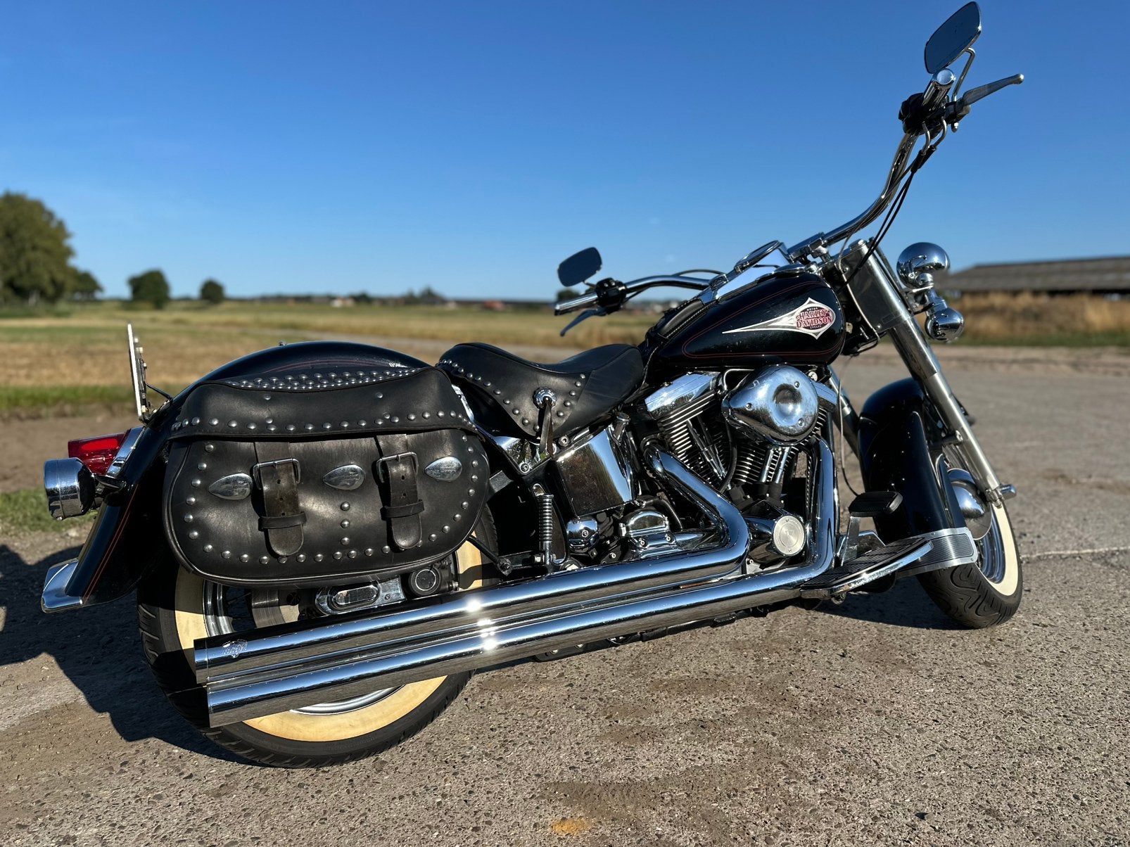 Harley Davidson Heritage Softail, 2 cilinders, 1340 cc, Gebruikt, Particulier