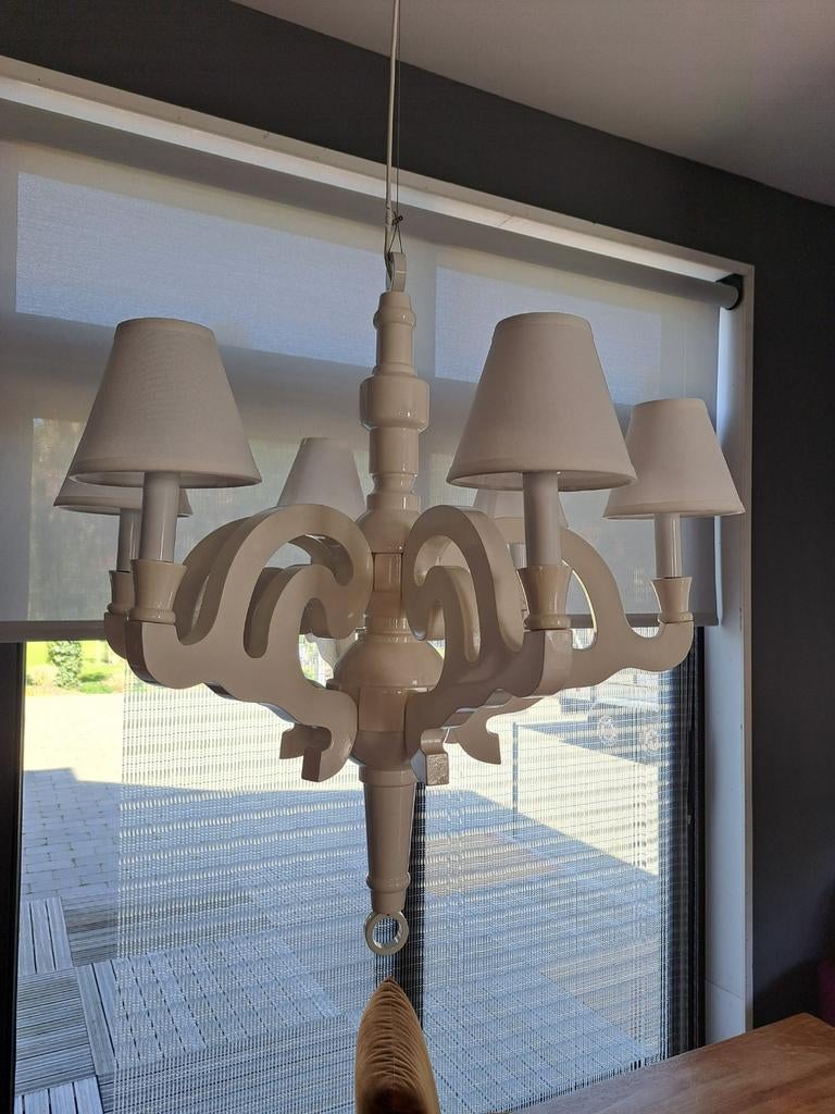 Grote chandelier kroonluchter, Ophalen