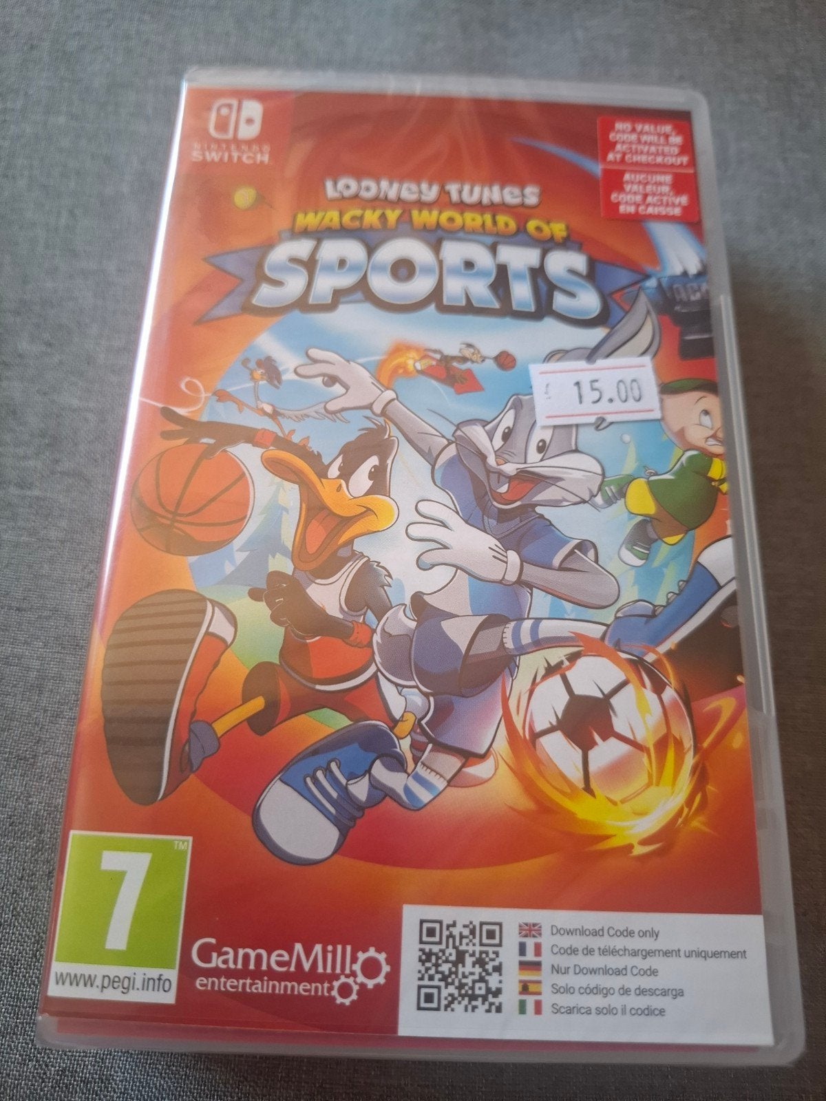 Nintendo switch looney tunes sport nieuw, 1 speler, Nieuw, Ophalen of Verzenden, Vanaf 3 jaar