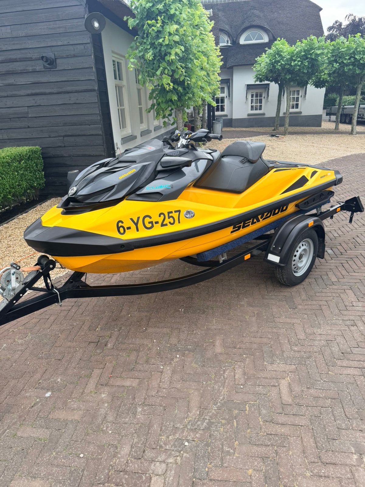 Sea-Doo RXP-X RS 300 2021 waterscooter met trailer, Watersport en Boten, Jetski's en Waterscooters, Ophalen, Zo goed als nieuw
