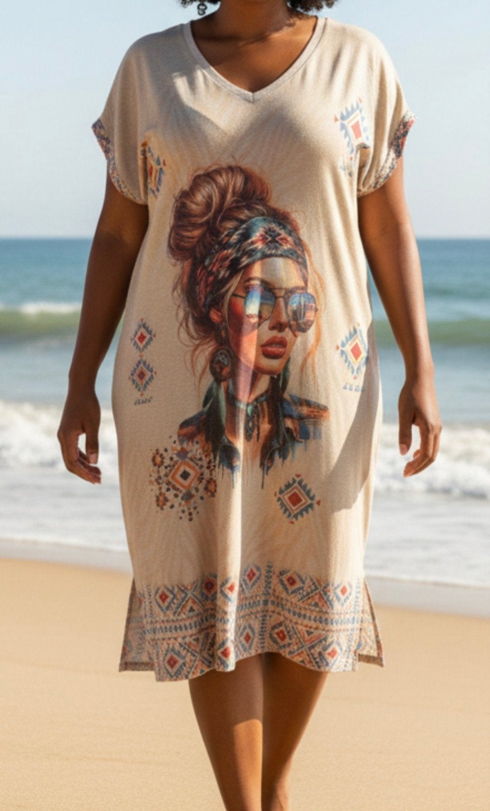 Beachjurken One Size - Ook voor Plus Size, Kleding | Dames, Davi-mode.nl, Meerkleurig, Nieuw, Ophalen of Verzenden