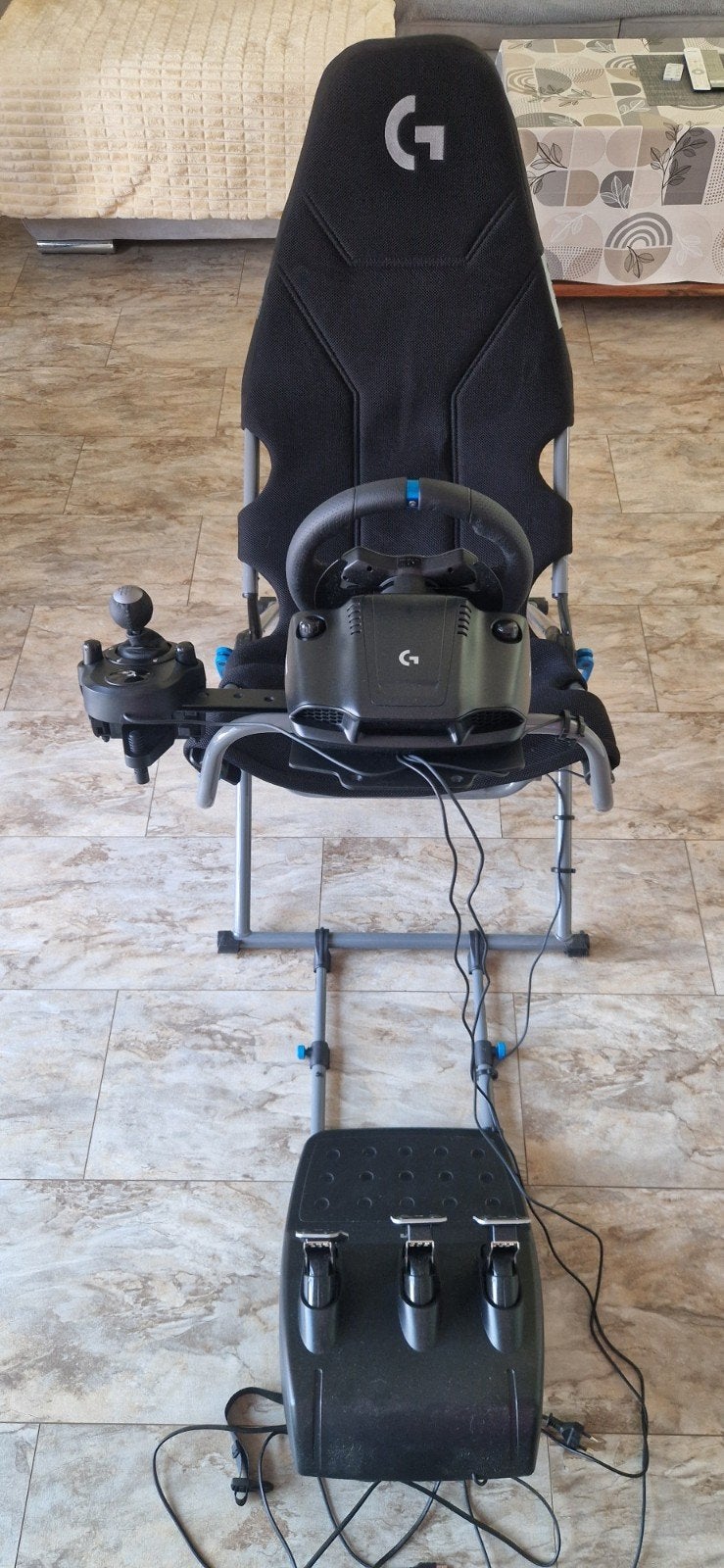 Logitech G29 racestuur met Playseat Challenge x en shifter, Ophalen, Zo goed als nieuw