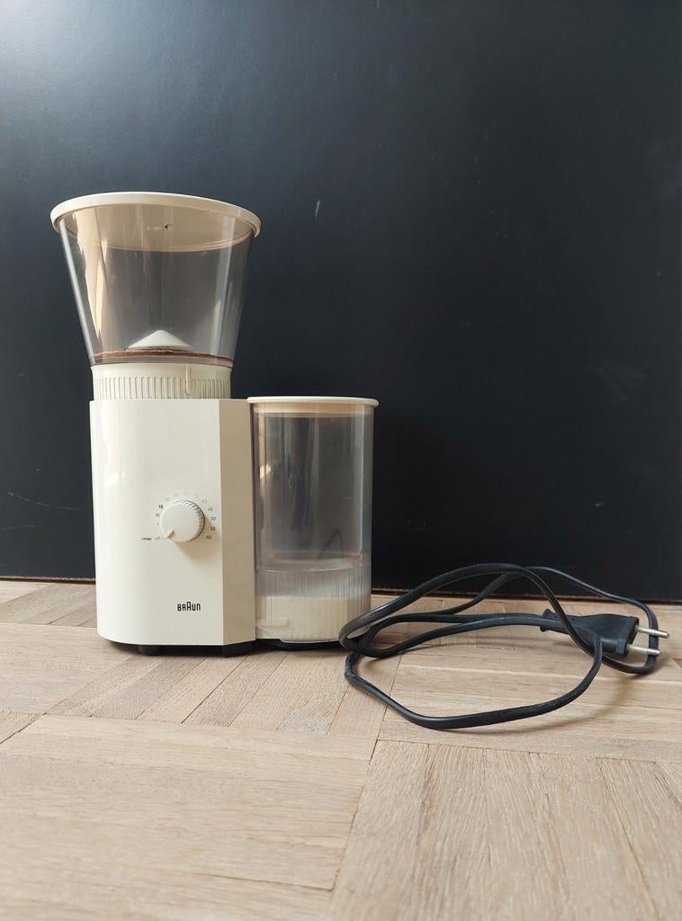 Braun koffiemolen met timer - Gebruikt, Gebruikt, Overige modellen, 10 kopjes of meer, Koffiebonen