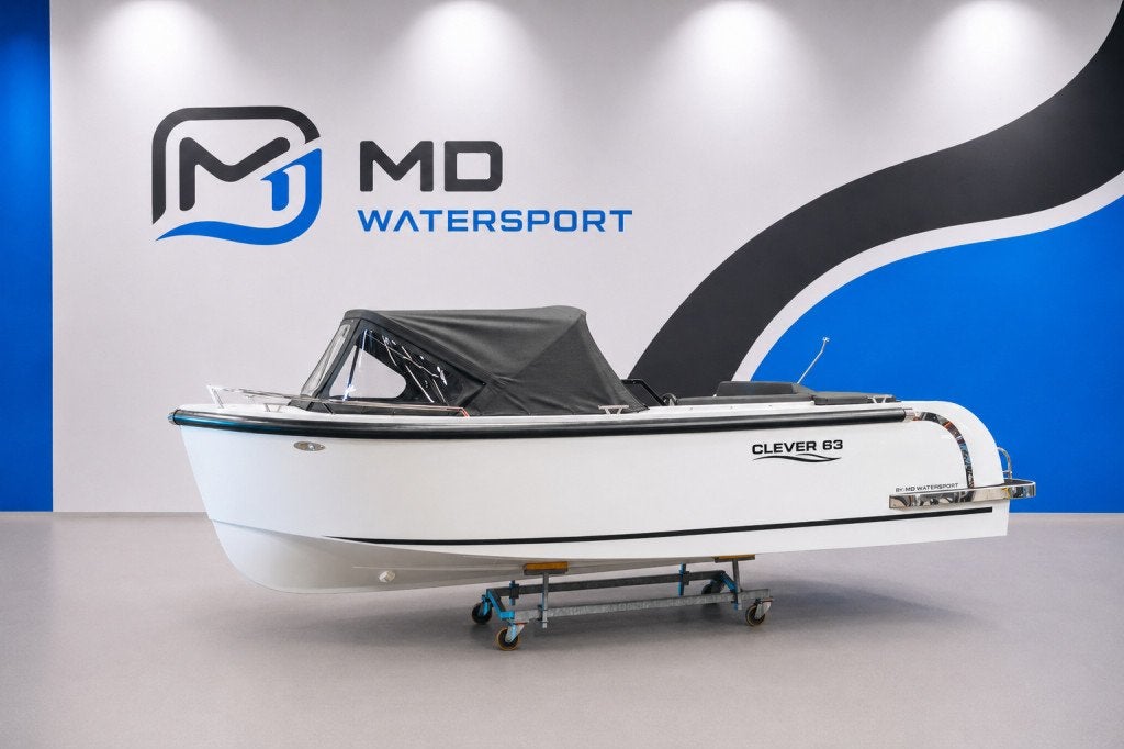 Clever 63 Vaarklaar en direct leverbaar!, Watersport en Boten, Tender, Zonnedek, Nieuw, 6 m