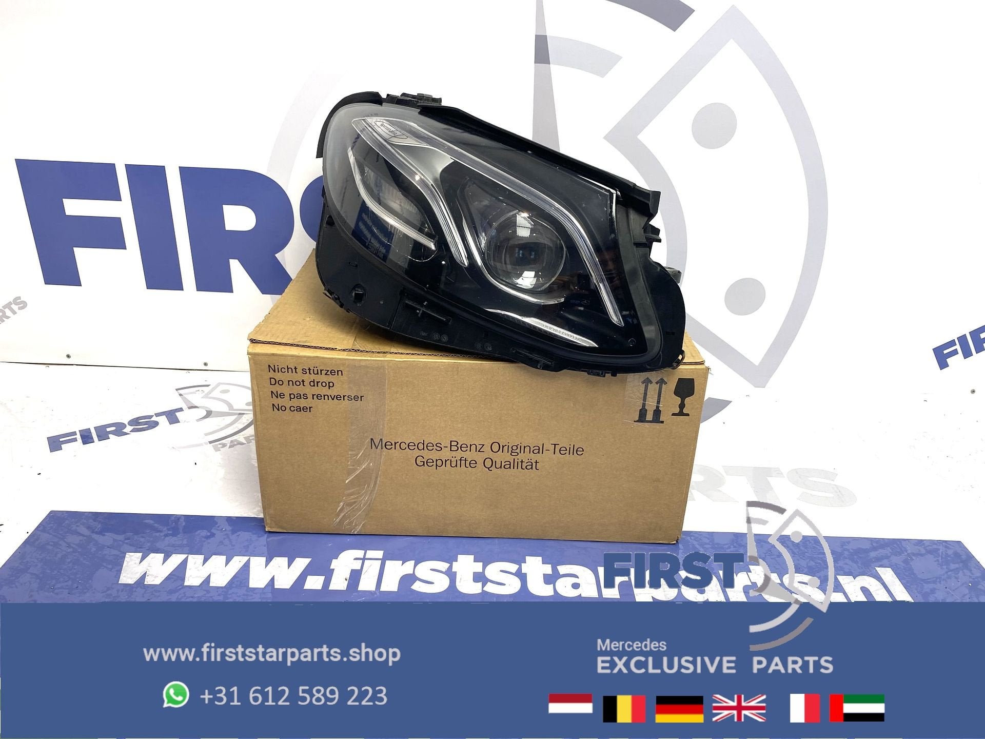 W213 W238 KOPLAMP LED MULTIBEAM RECHTS Mercedes E Klasse 201, Gebruikt, -, Ophalen of Verzenden, -