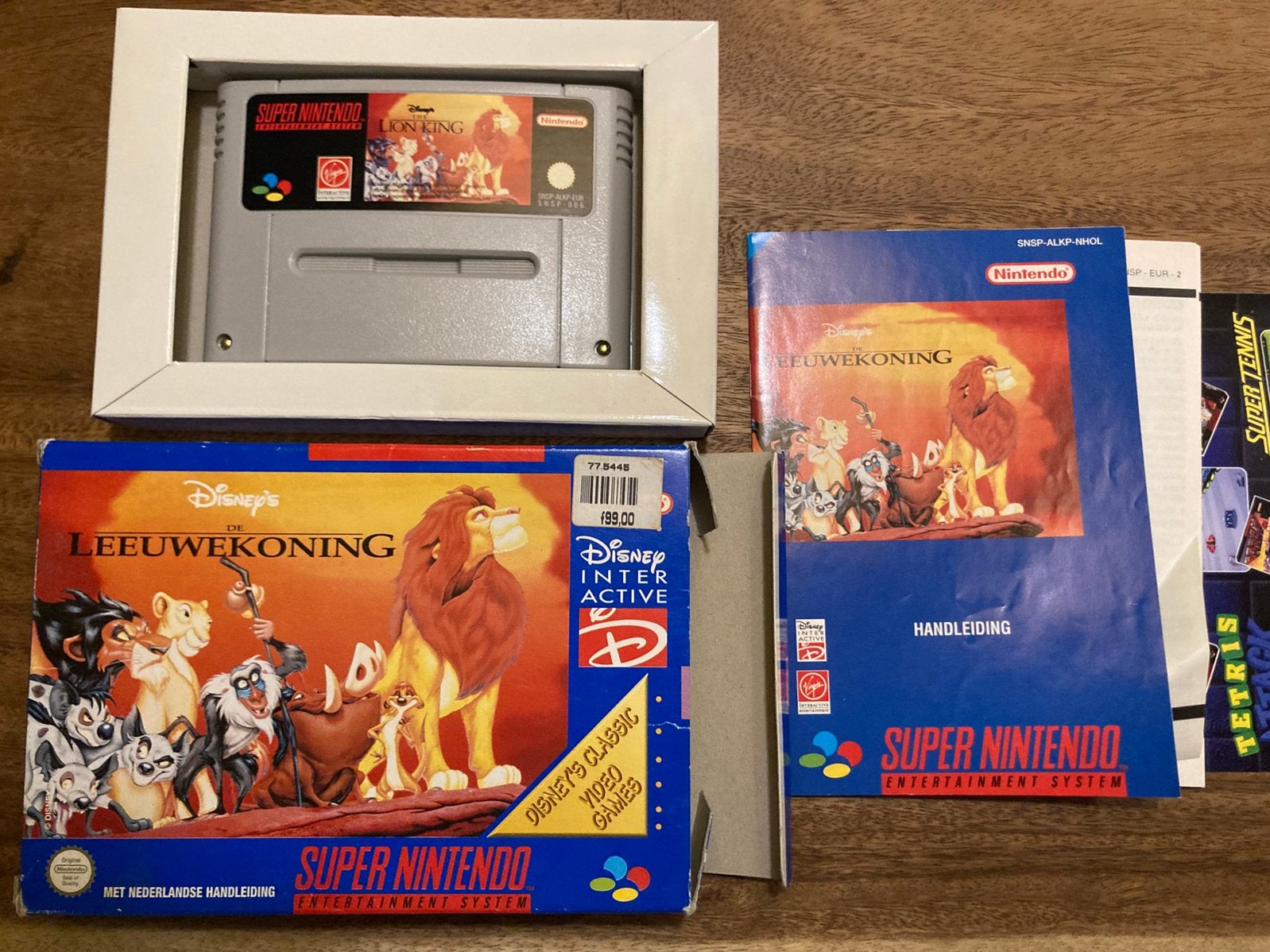De Leeuwenkoning Super Nintendo, Ophalen of Verzenden, Zo goed als nieuw