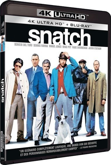 Snatch 4K UHD/Ultra HD Blu-Ray FR NLO (Geseald) IMDb 8.0, Ophalen of Verzenden, Nieuw in verpakking, Actie
