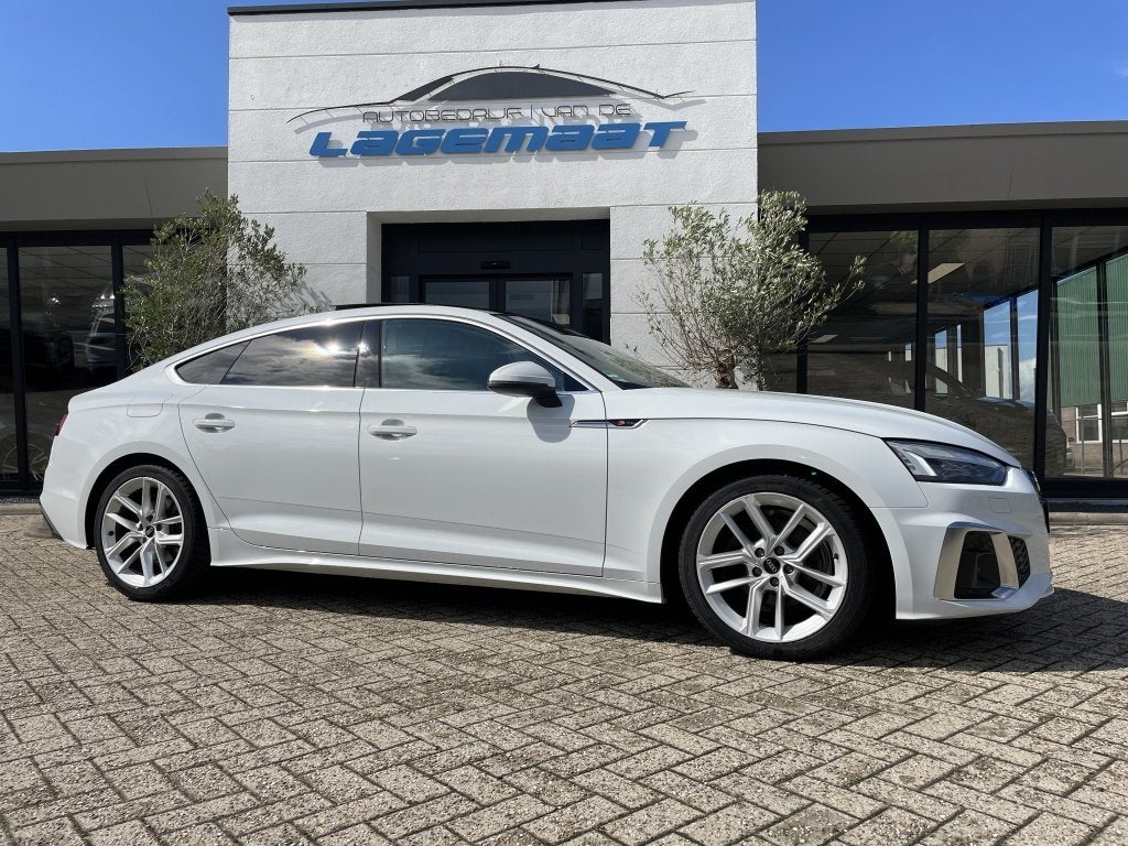 Audi A5 Sportback A5 35 2.0 TFSI Sportback S line Camera Pan, Automaat, Gebruikt, 4 cilinders, Leder