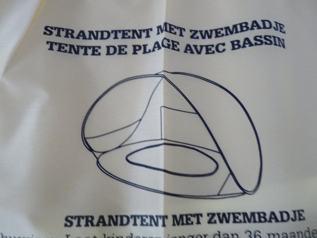   Pop Up Tent met Zwembad Strandtent  en bad  Nieuw, Kinderen en Baby's, Speelgoed | Speeltenten, Ophalen of Verzenden, Nieuw