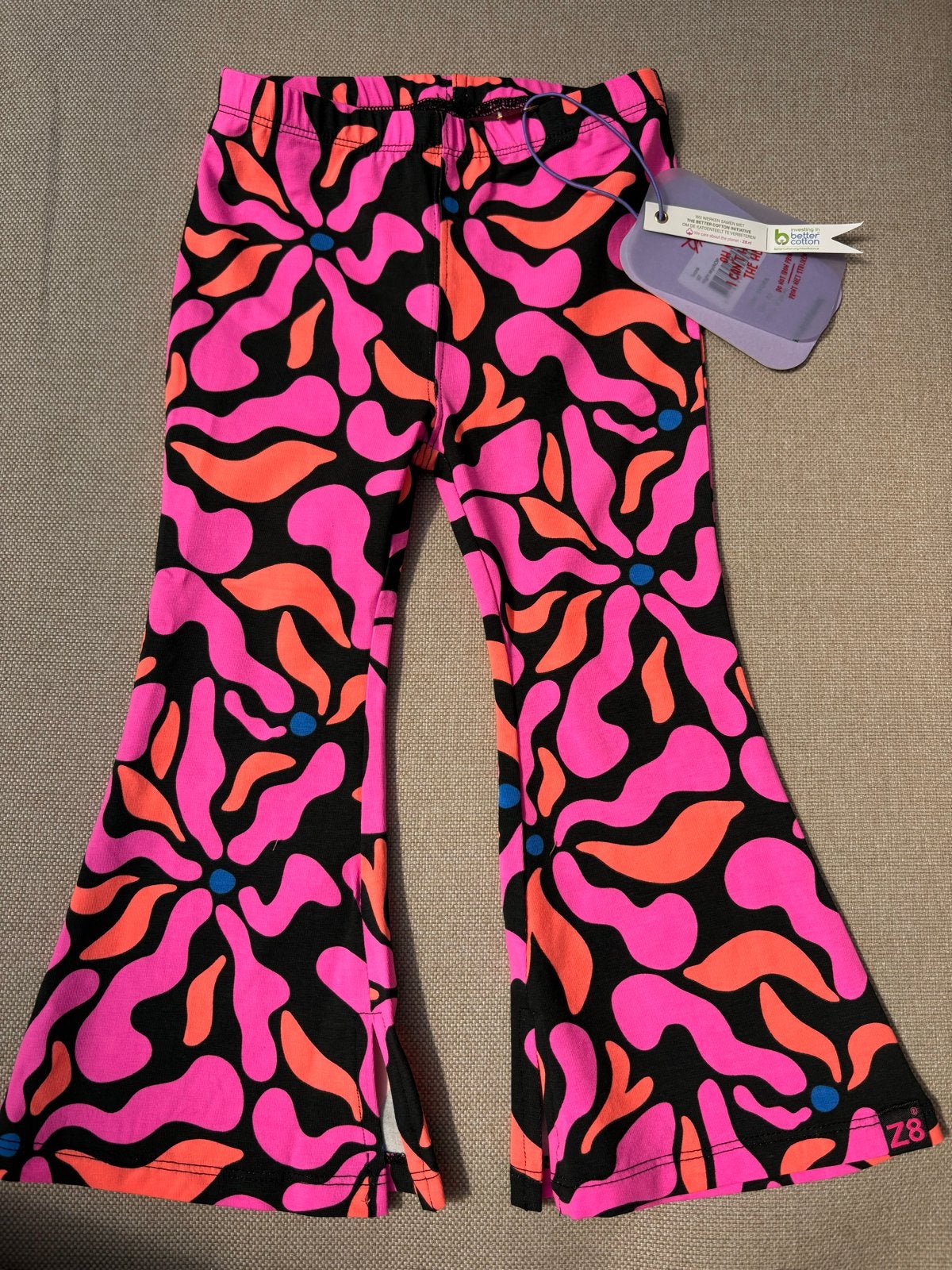 Z8 flared broek maat 98 - Nieuw met kaartjes, Ophalen of Verzenden, Nieuw, Meisje, Broek