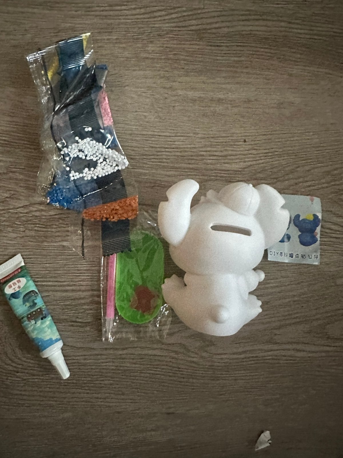 Nieuwe Diamond Painting Spaarpot - Stitch, Film en tv, Nieuw, Ophalen of Verzenden, Kunststof