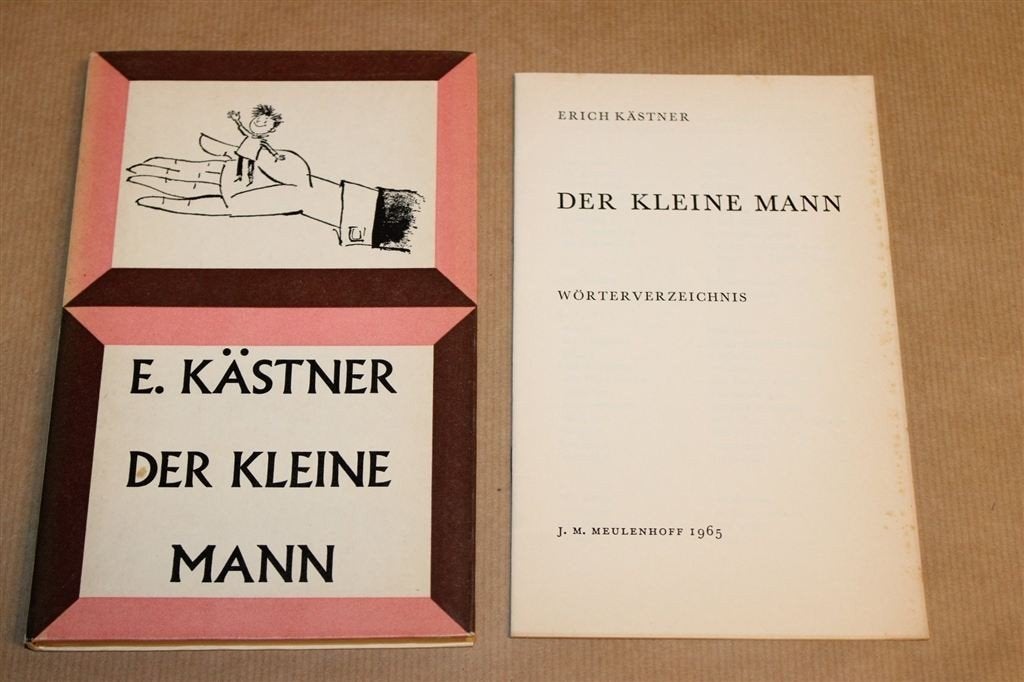Der Kleine Mann — Kästner, Meulenhoff 1965 + Woordenlijst, Ophalen of Verzenden, Gelezen
