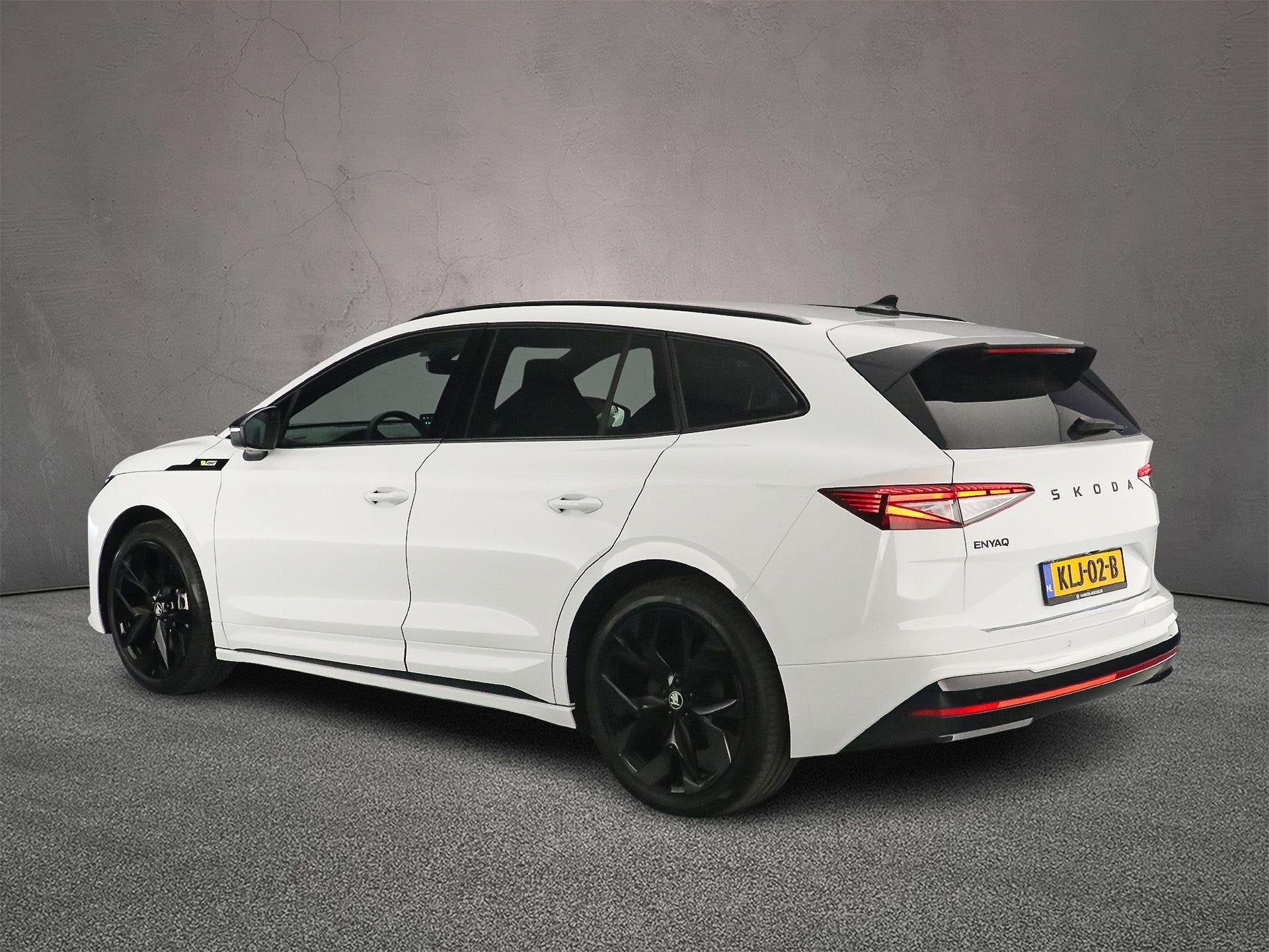 Skoda Enyaq 85X RS 340pk Automaat Trekhaak, Adaptive cruise, Auto's, Skoda, 568 km, 82 kWh, Vierwielaandrijving, Enyaq
