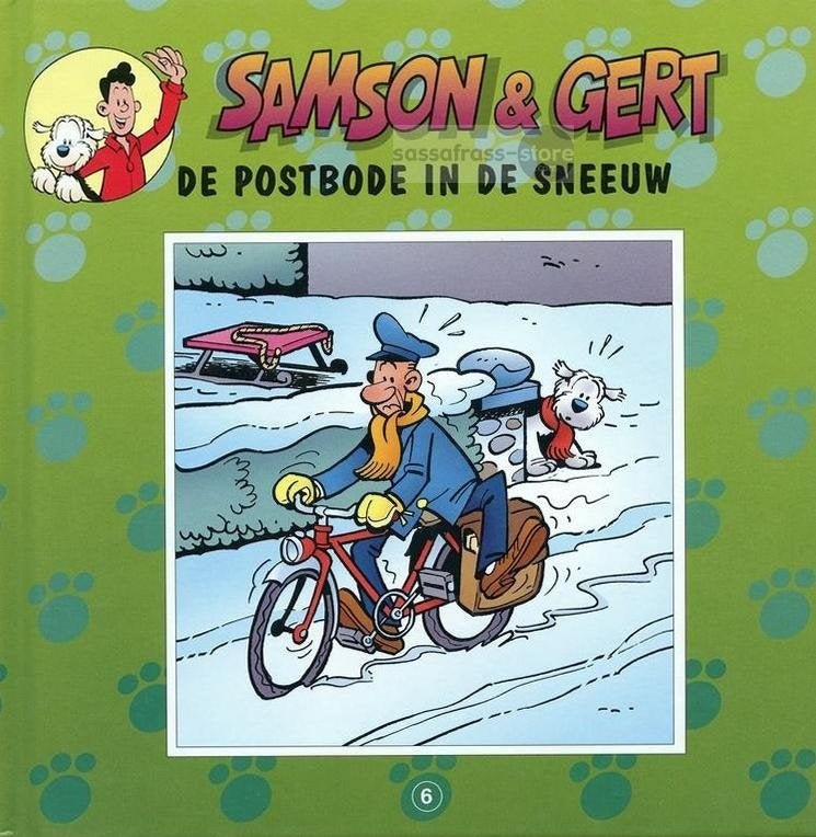 Boek Samson & Gert - De Postbode In De Sneeuw (6), Studio 100, Fictie algemeen, Jongen of Meisje, Ophalen of Verzenden