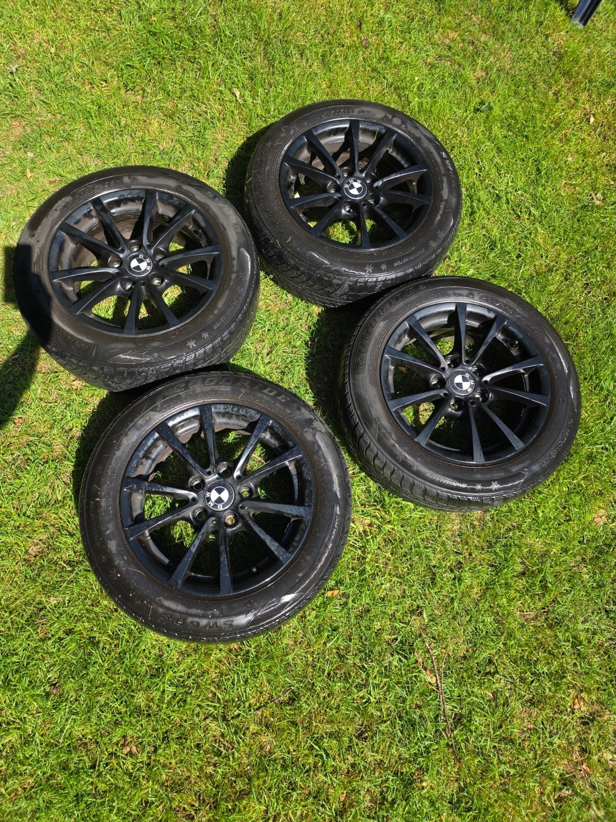 Originele BMW 16 inch lichtmetalen velgen, Auto-onderdelen, Banden en Velgen, Velg(en), 16 inch, Zomerbanden, 205 mm