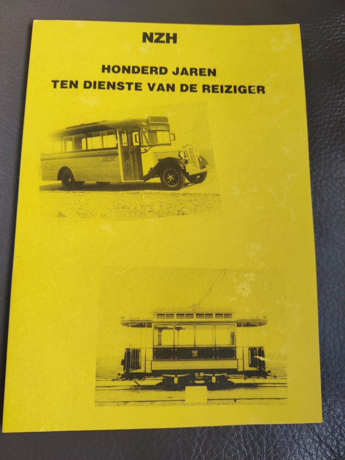 Jubileum boekje 100 jaar NZH busvervoer, Verzamelen, Ophalen of Verzenden