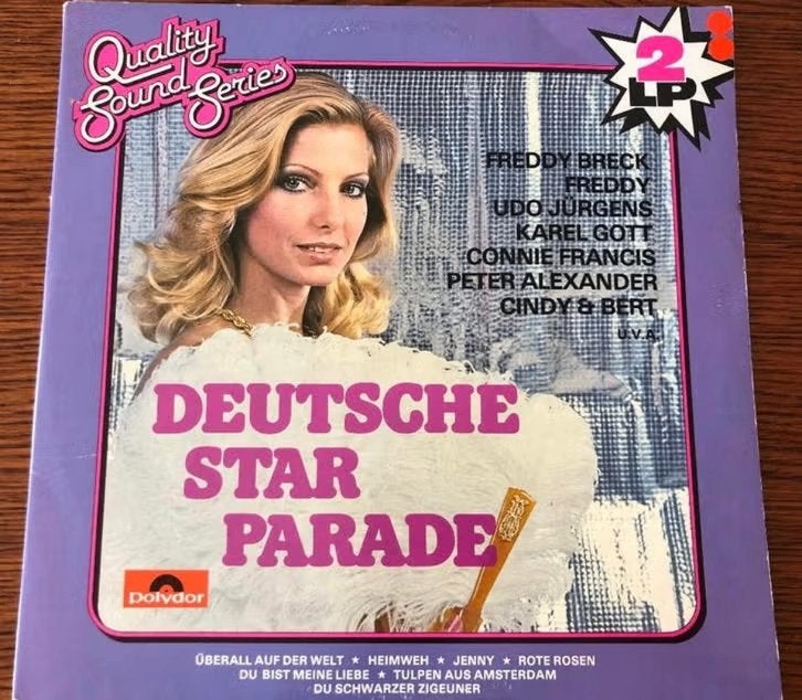 LP Deutsche Star Parade Dubbel LP, Gebruikt, Wereldmuziek, Ophalen of Verzenden, Dubbel-LP