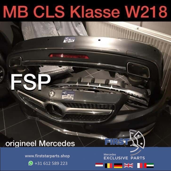 W218 CLS Facelift origineel Mercedes AMG Pakket 2017 camera, Gebruikt, -, Ophalen of Verzenden, Bumper