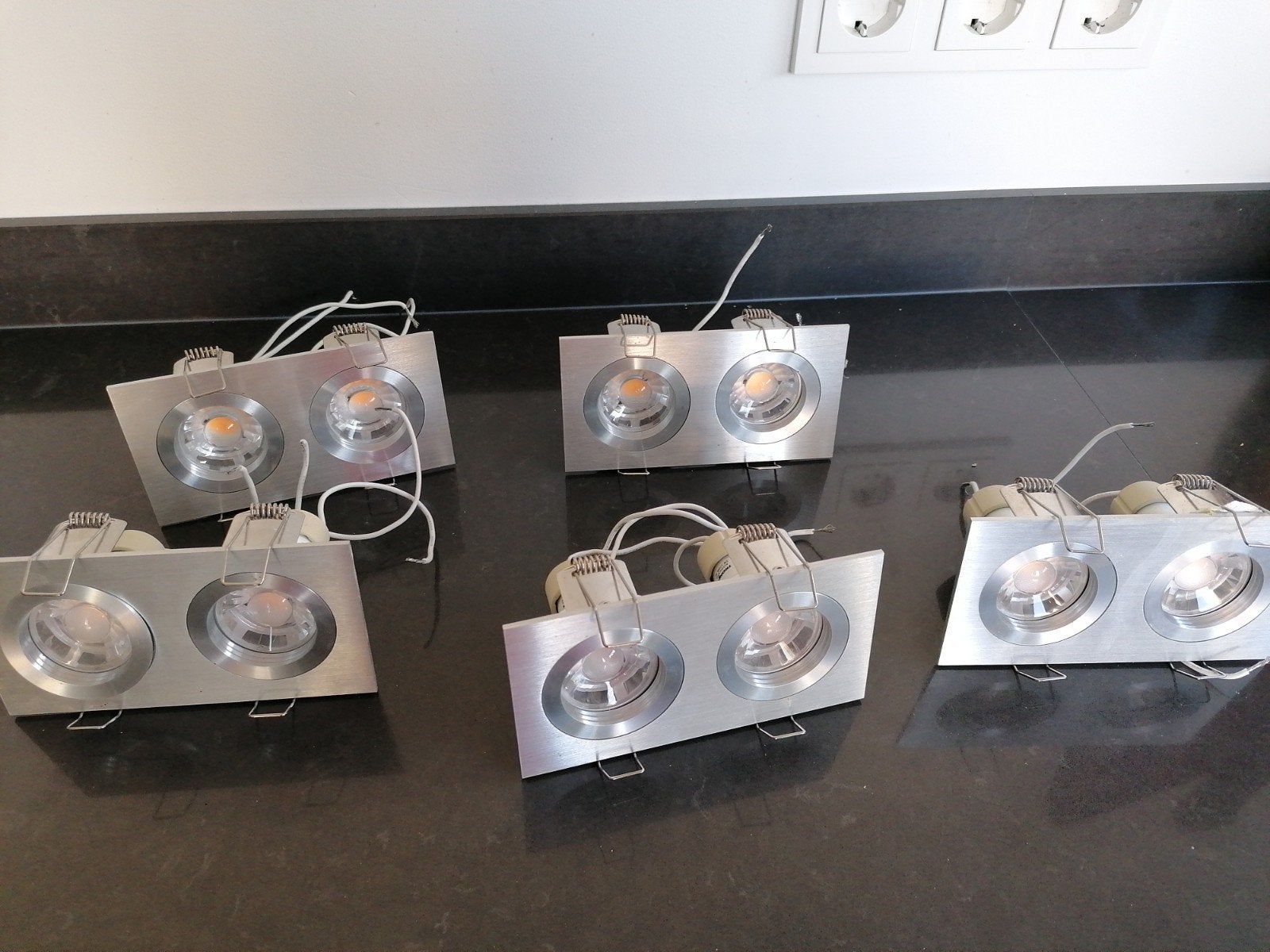 Set van Tronix LED inbouwspots - 5W, 2700K, Ophalen, GU10, Overige merken, LED