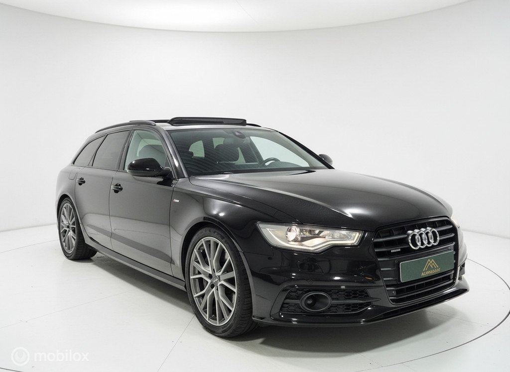 Audi A6 Avant 3.0 TFSI S-Line quattro Sport Edition Pro line, Auto's, Automaat, Euro 5, Gebruikt, Zwart