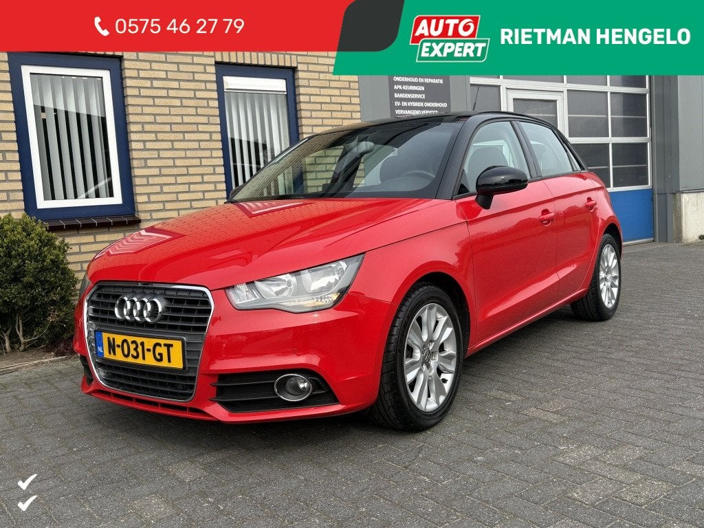 Audi A1 Sportback 1.4 TFSI Pro Line S NAVIGATIE | BLUETOOTH, Euro 5, 4 stoelen, 610 kg, 49 €/maand