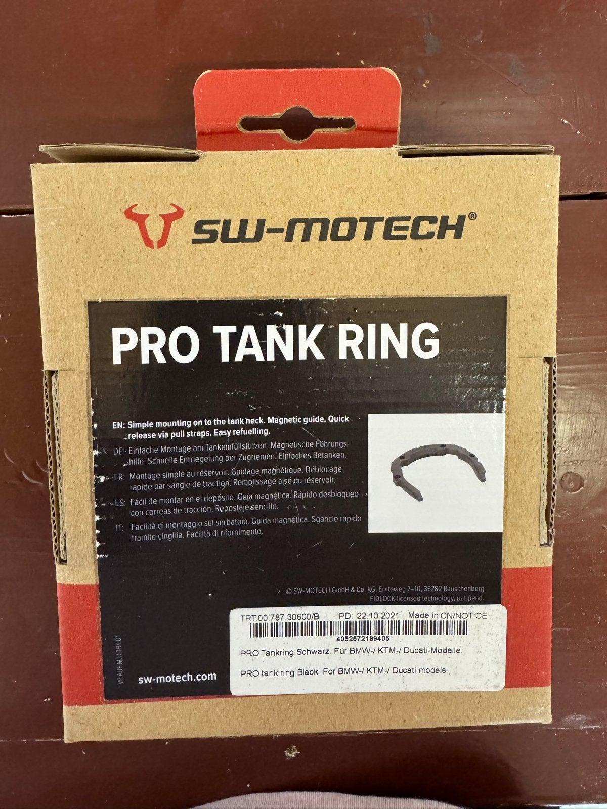 SW-Motech PRO Tank Ring voor honda/BMW/KTM/Ducati modellen, Ophalen of Verzenden, Gebruikt