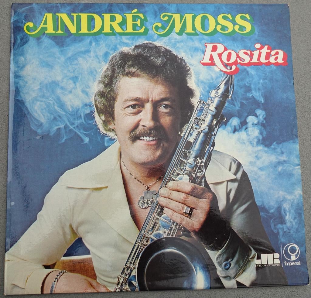 andre moss - rosita - LP, Inclusief binnenhoes, Ophalen of Verzenden, Zo goed als nieuw, 12 inch