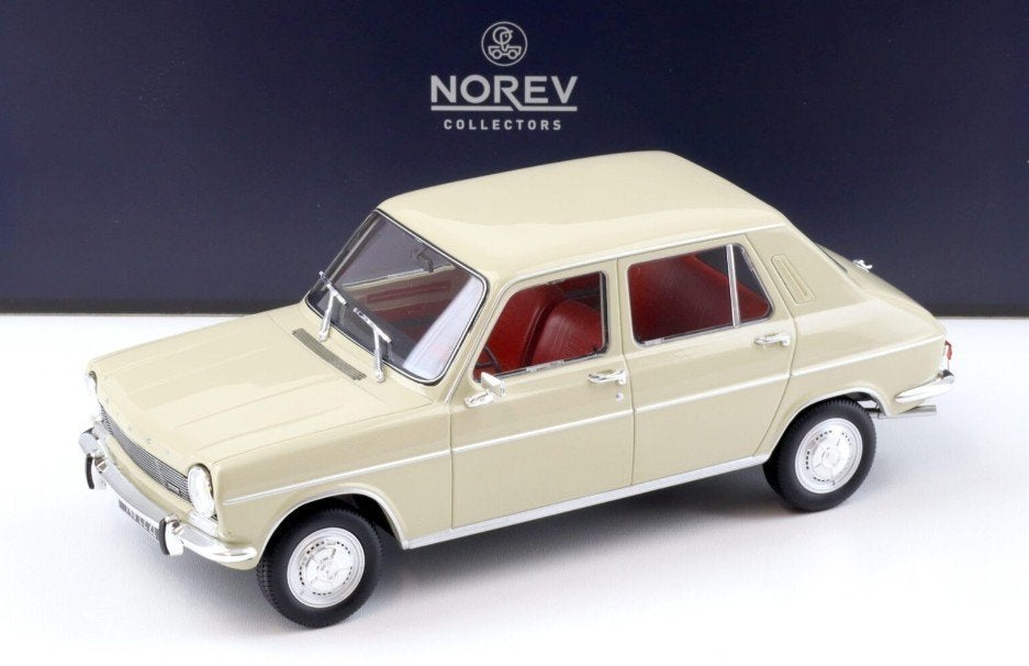 Simca 1100 GLS 1968 Beige- Norev modelauto 1:18, 70-72 Avenue de Böhlen 69120 VAULX-EN-VELIN FRANCE, Auto, Verzenden, Norev