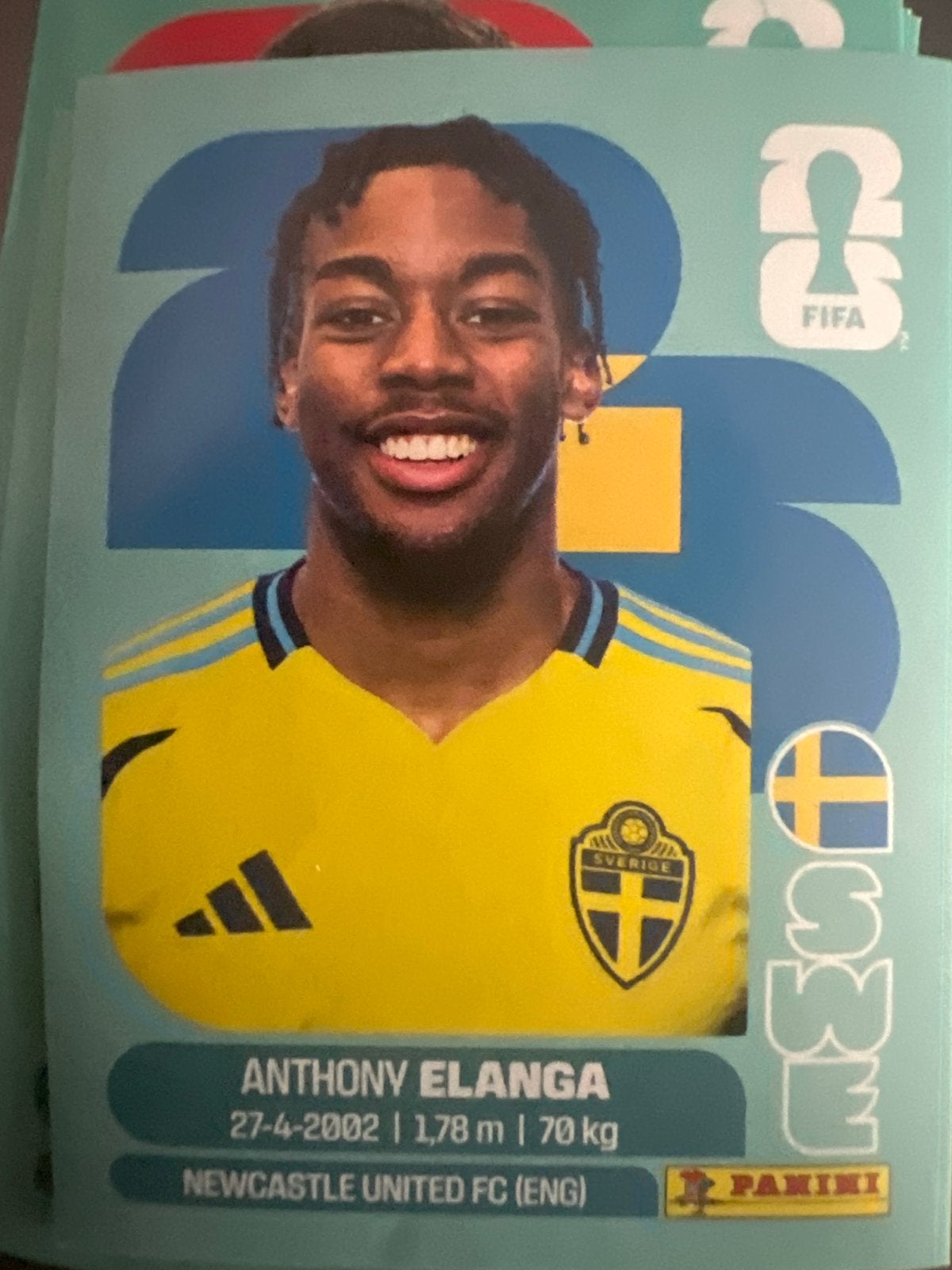 Panini FIFA 2026 Anthony Elanga Newcastle United, Verzenden, Nieuw, Buitenlandse clubs, Spelerskaart