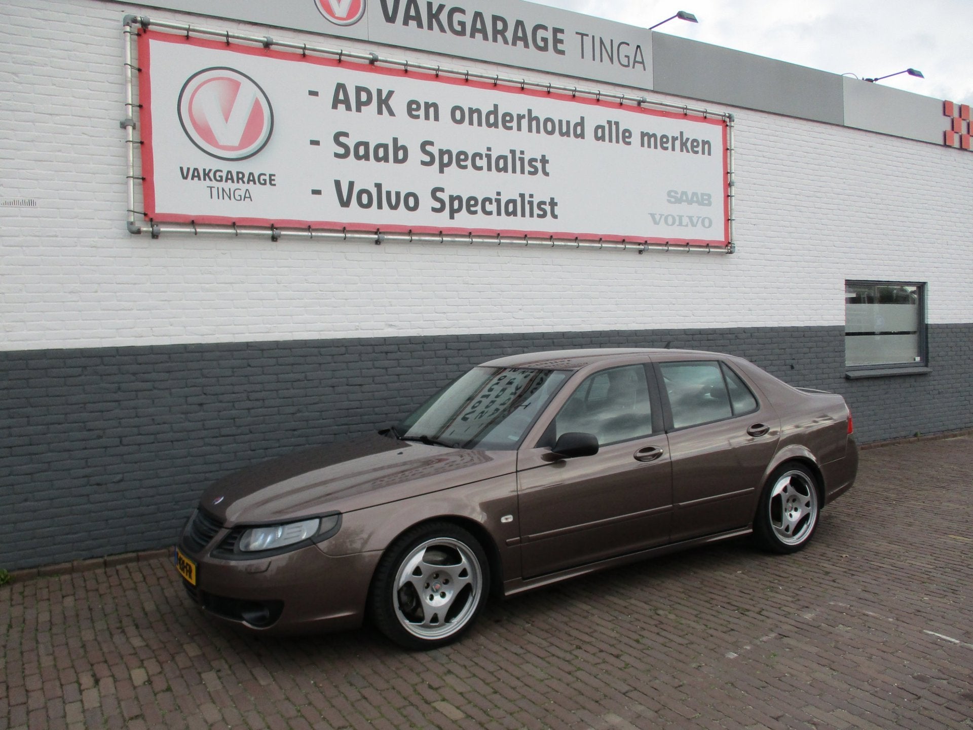 Saab 9-5 2.3 Turbo Aero, Auto's, 4 cilinders, Bedrijf, Sedan, Euro 4