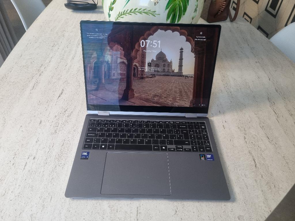 Samsung Galaxy Book5 Pro 360 Intel Core Ultra 5, Intel Core Ultra 5, Met touchscreen, Zo goed als nieuw, Samsung