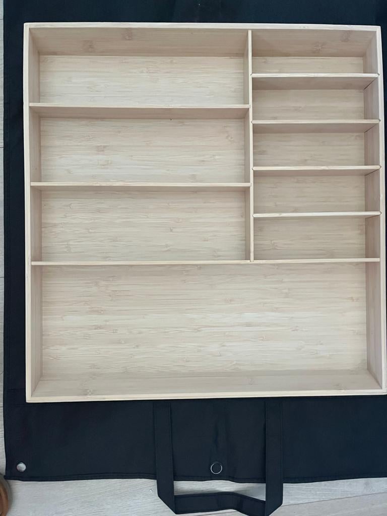 IKEA Bestekbak van bamboe - Nieuw (52x50cm), Ophalen, Overige typen, Hout, IKEA