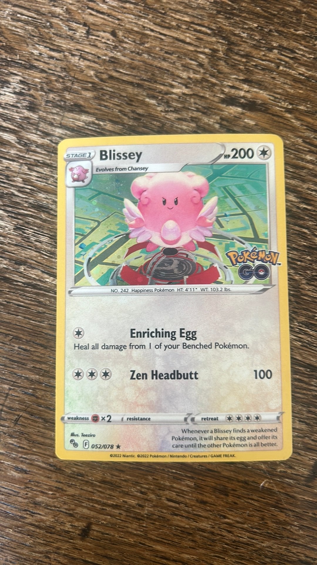 Blissey pgo052, Verzenden, Zo goed als nieuw