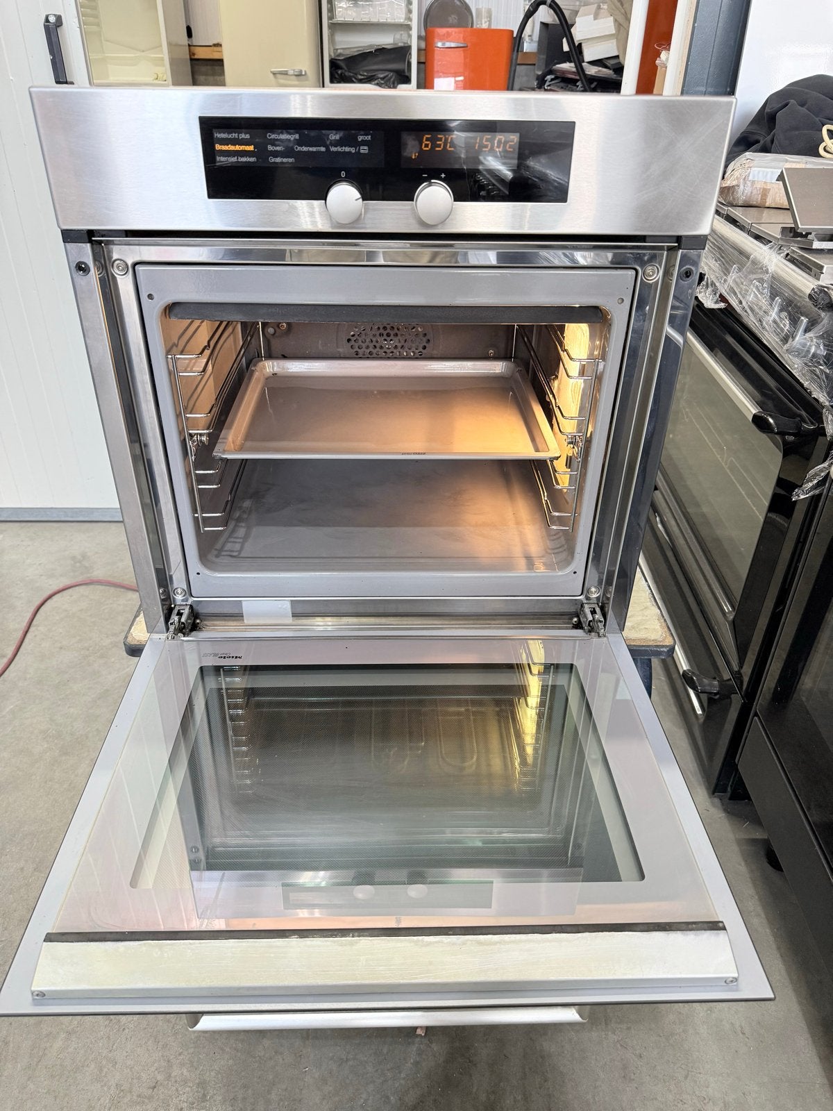 Miele solo oven - in goede staat, Bella, Hete lucht, Ophalen of Verzenden, Inbouw