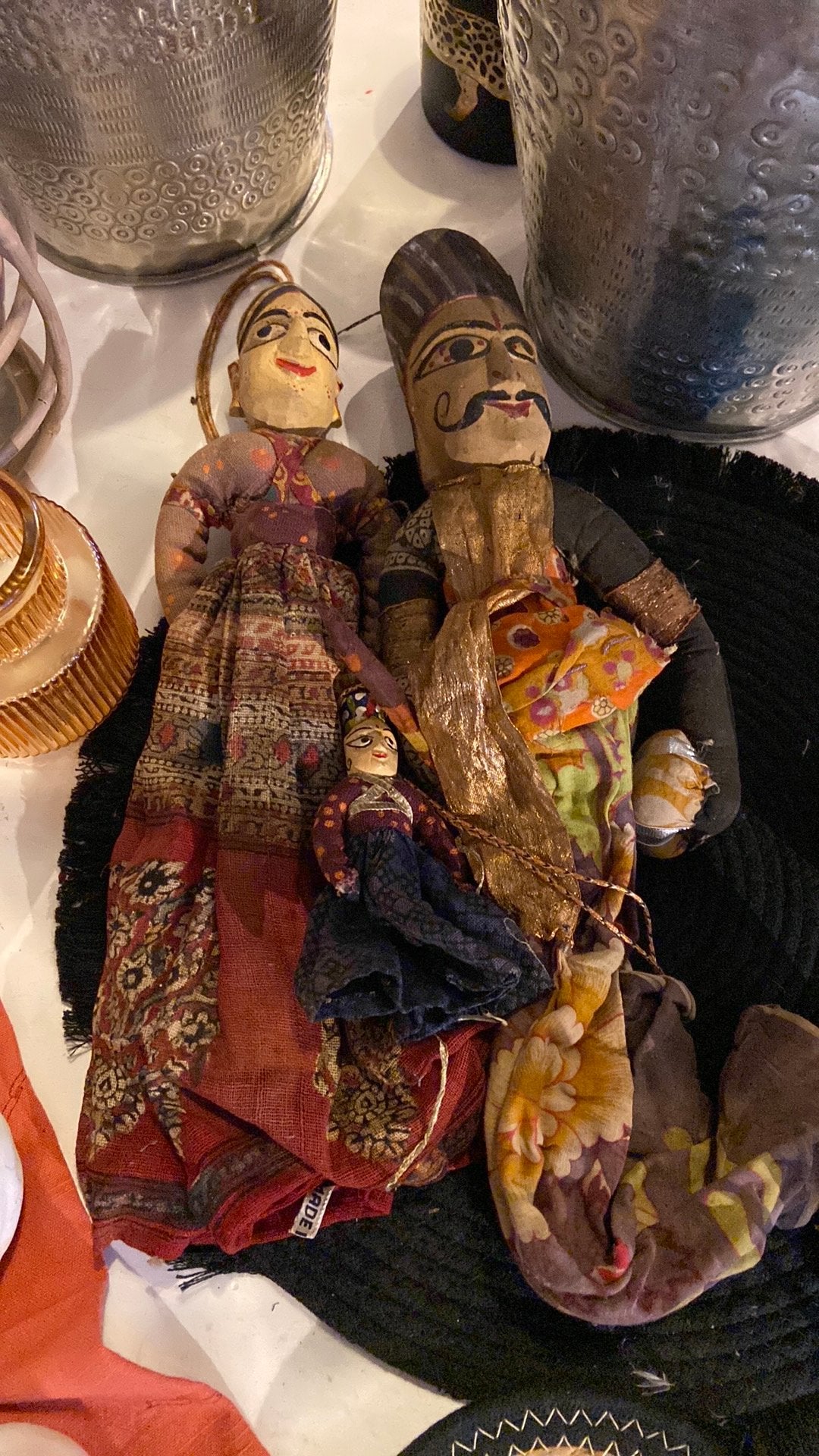 Kathputli poppen India, Huis en Inrichting, Ophalen of Verzenden, Zo goed als nieuw