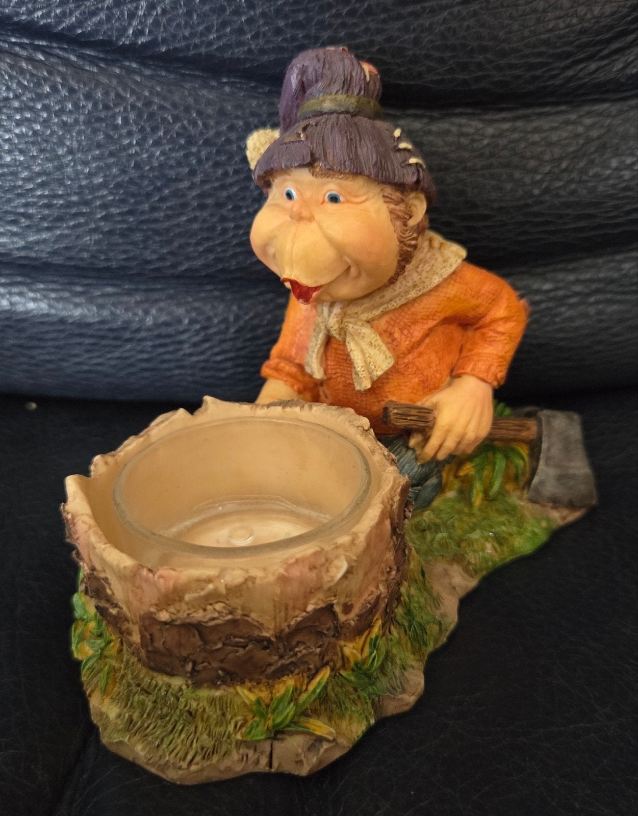 Efteling Laaf Waxinelichthouders - Set van 3, Ophalen of Verzenden, Zo goed als nieuw, Beeldje of Poppetje