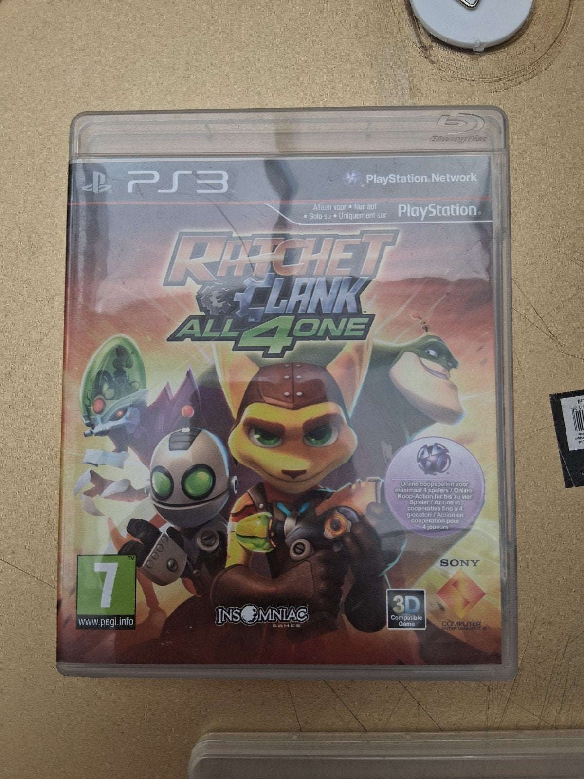 Ratchet & Clank: All 4 One - PS3 (Zo goed als nieuw), Spelcomputers en Games, Games | Sony PlayStation 3, Avontuur en Actie, Online