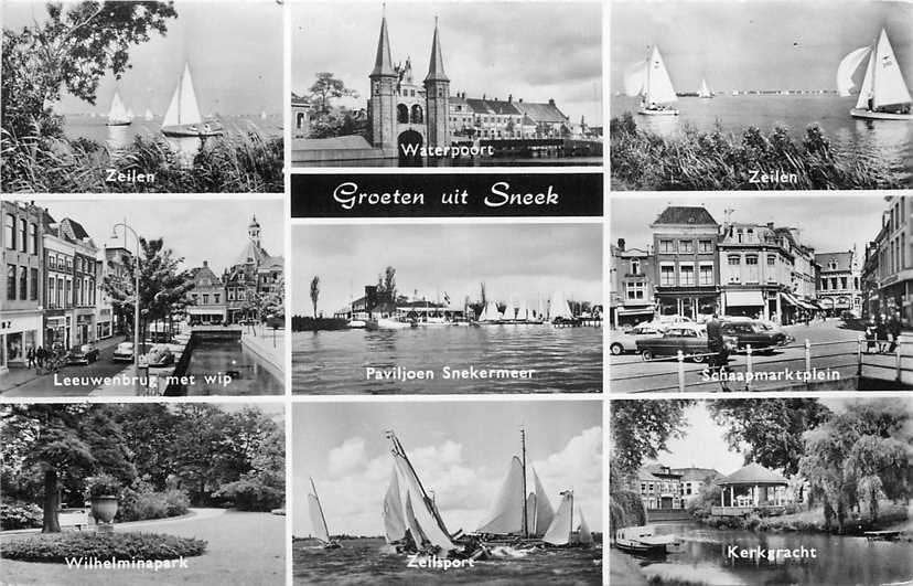 380-358-015 Sneek, Verzenden, Voor 1920, Friesland